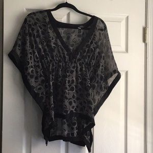 BoHo style tunic. Looks great with leggings